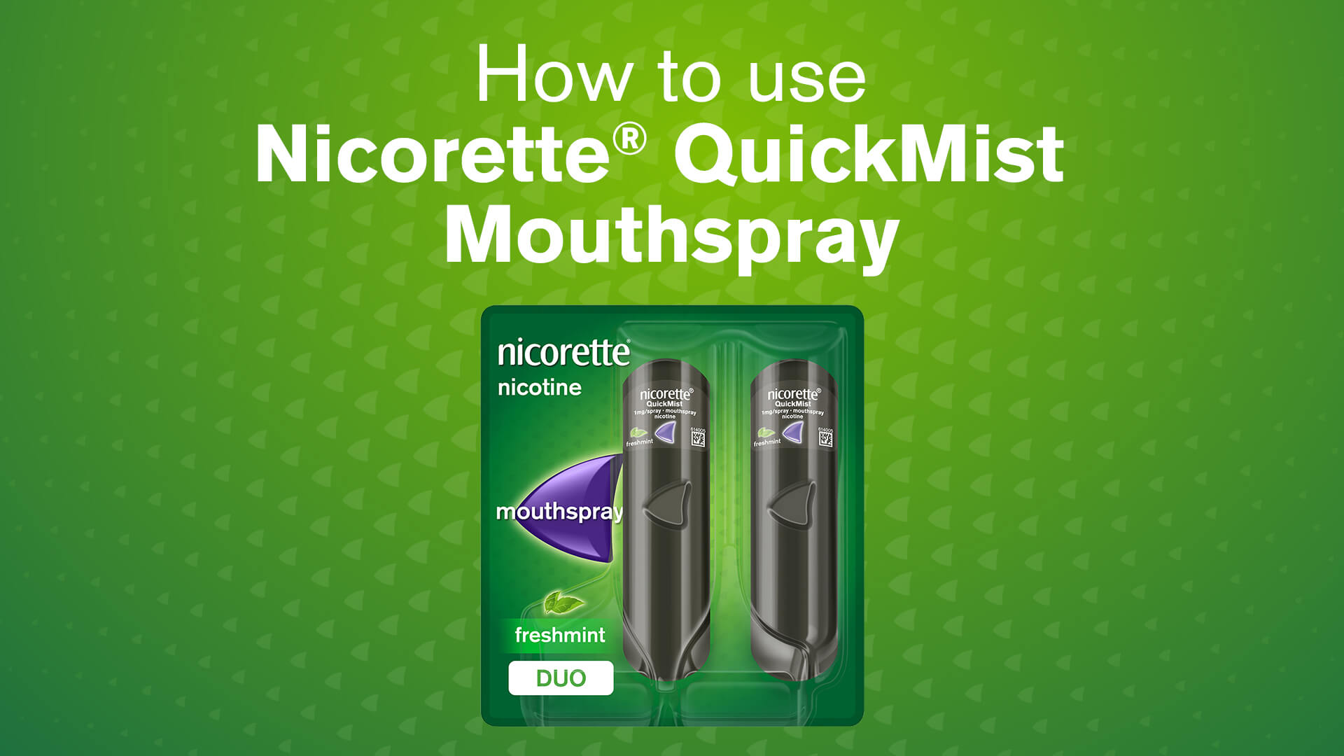 Nicorette® QuickMist Mouthspray