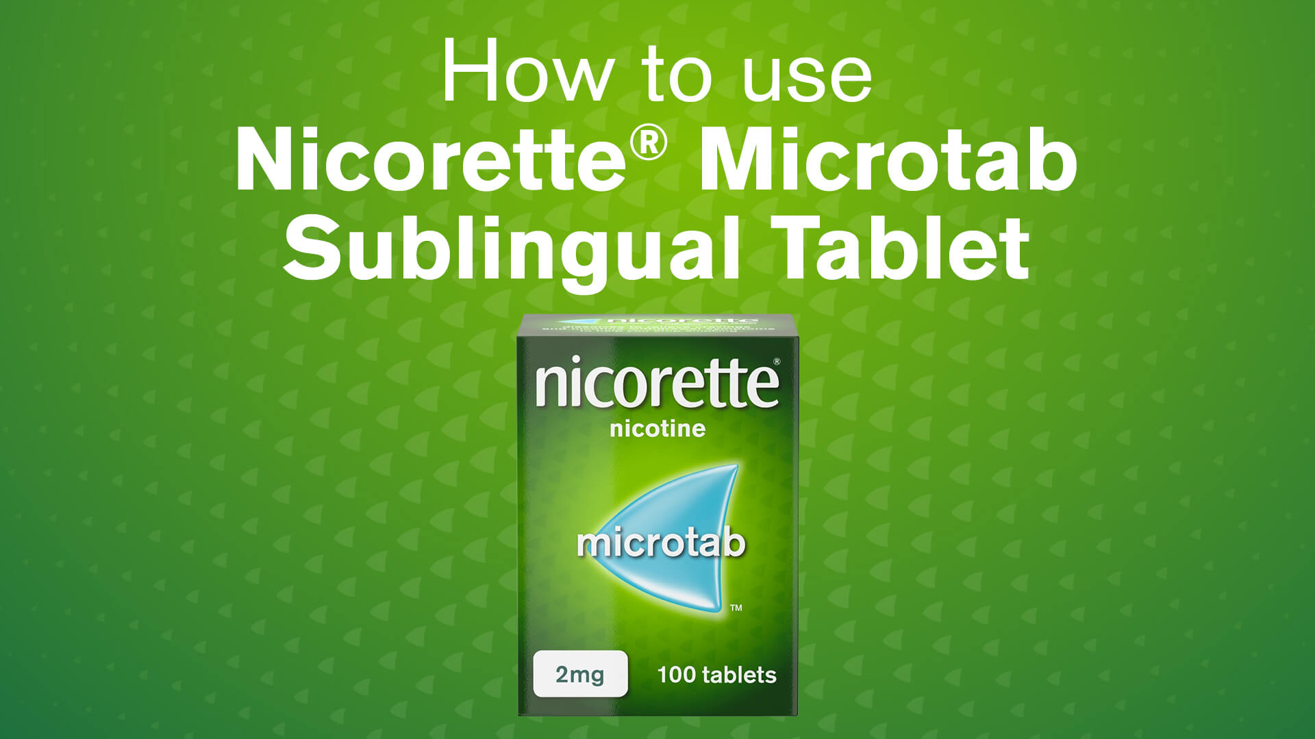 Nicorette® Microtab